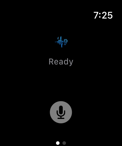 EarShot on Apple Watch ready to listen